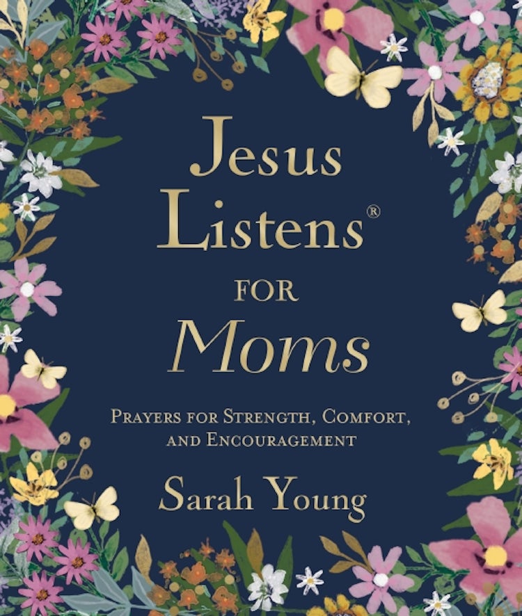 Cover image for Jesus Listens For Moms [Padded Hardcover with Full Scriptures], isbn: 9781400255702