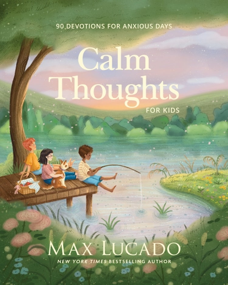 Cover image for Calm Thoughts for Kids: 90 Devotions For Anxious Days, isbn: 9781400255979