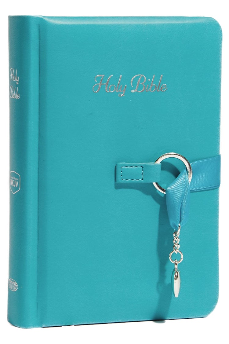 Cover image for NKJV, Simply Charming Bible: Charm Bible Blue Edition, isbn: 9781400323630