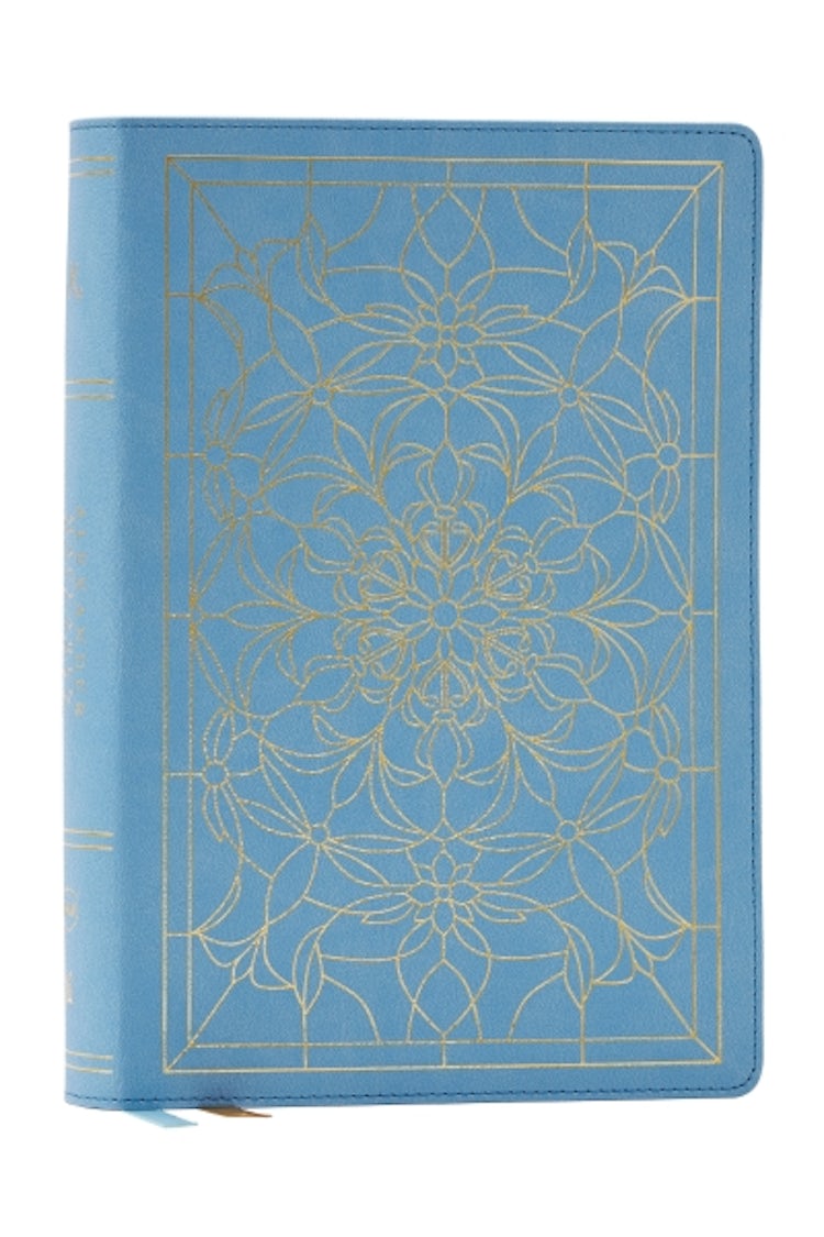 Cover image for Alexander Maclaren Study Bible: Encouragement and Insights for a Christ-Centered Life (NKJV, Blue, Comfort Print, Thumb Indexed), isbn: 9781400335954