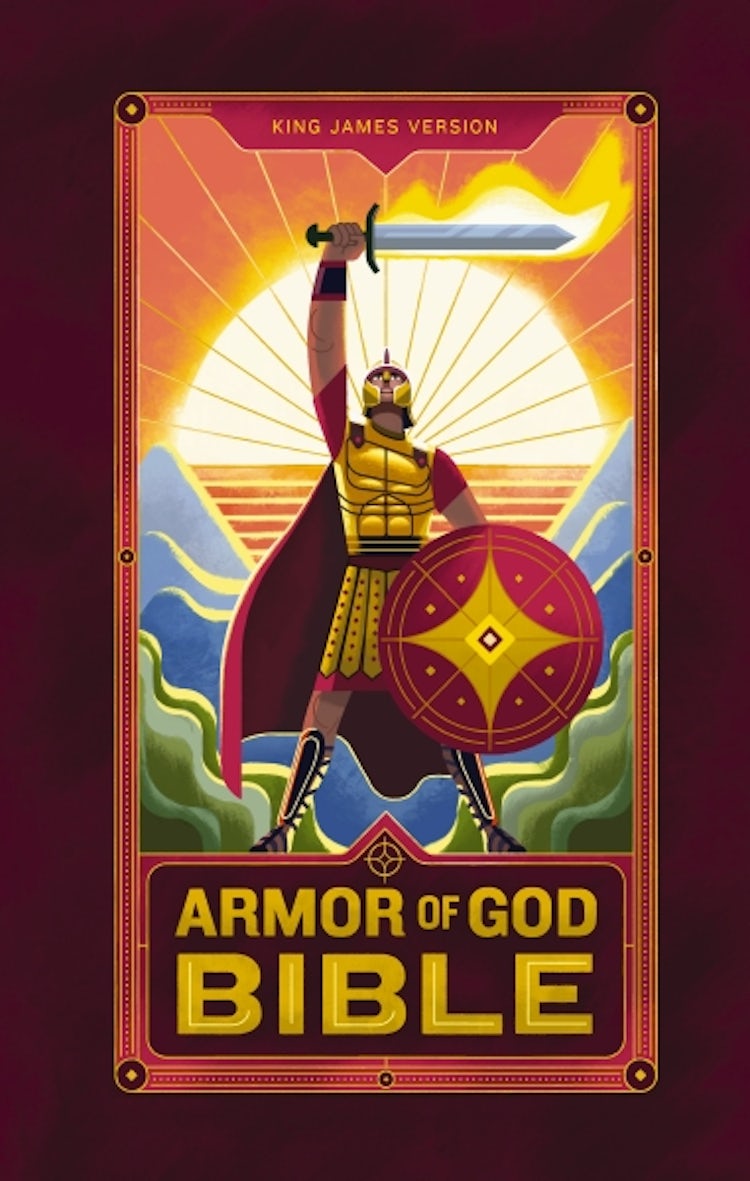 Cover image for KJV Armor of God Bible, Softcover (Children's Bible, Red Letter, Comfort Print, Holy Bible): King James Version, isbn: 9781400336784
