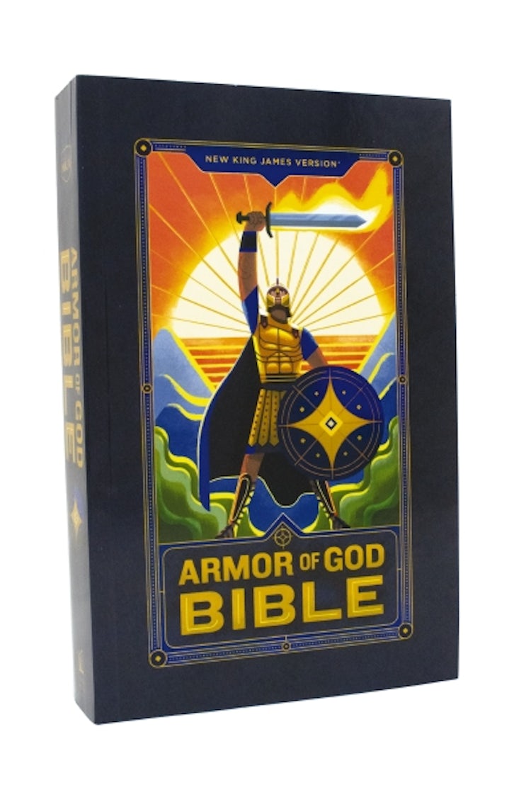 Cover image for NKJV Armor of God Bible (Children's Bible, Red Letter, Comfort Print, Holy Bible): New King James Version, isbn: 9781400336821