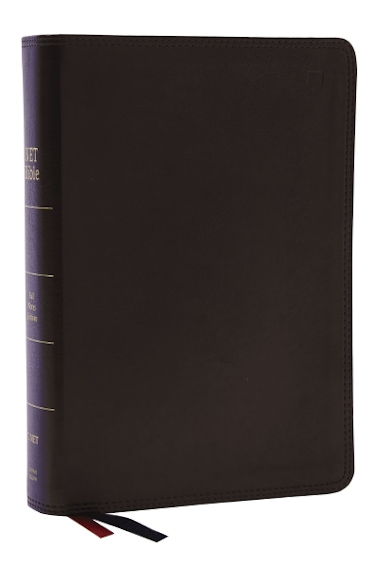 Cover image for Net Bible, Full Notes Edition (NET Black Leathersoft, Comfort Print, Thumb Indexed): Holy Bible, isbn: 9781400337248