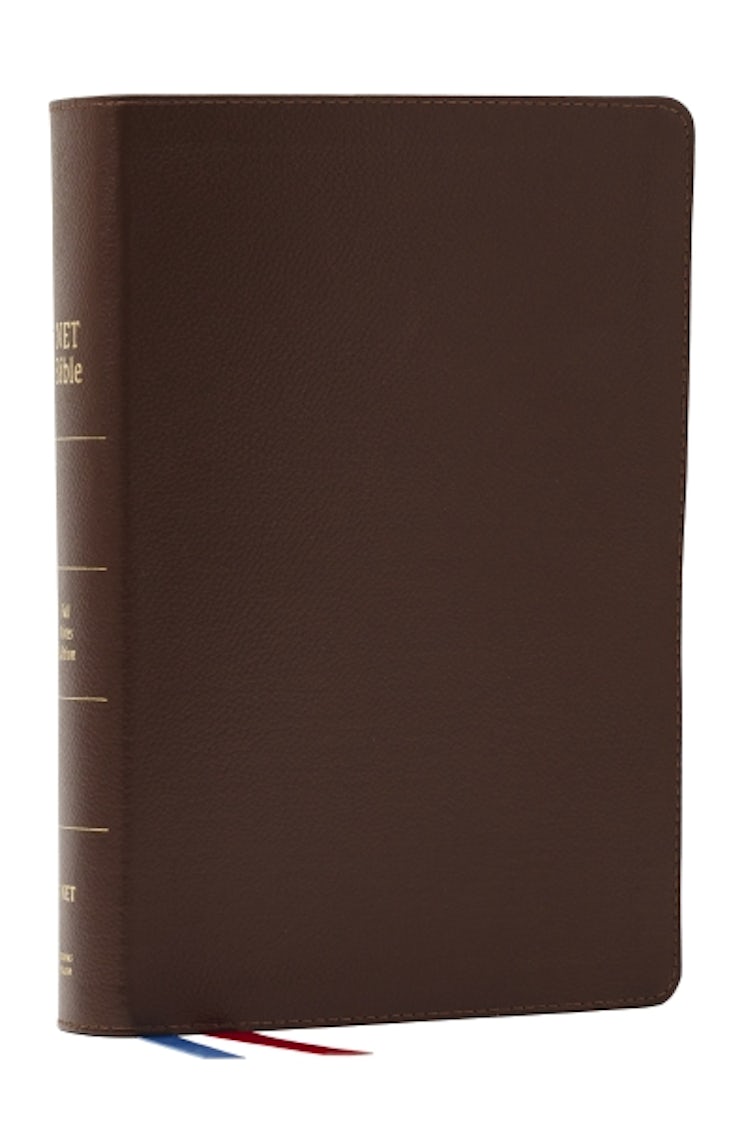 Cover image for Net Bible, Full Notes Edition (NET, Brown, Comfort Print): Holy Bible, isbn: 9781400337279