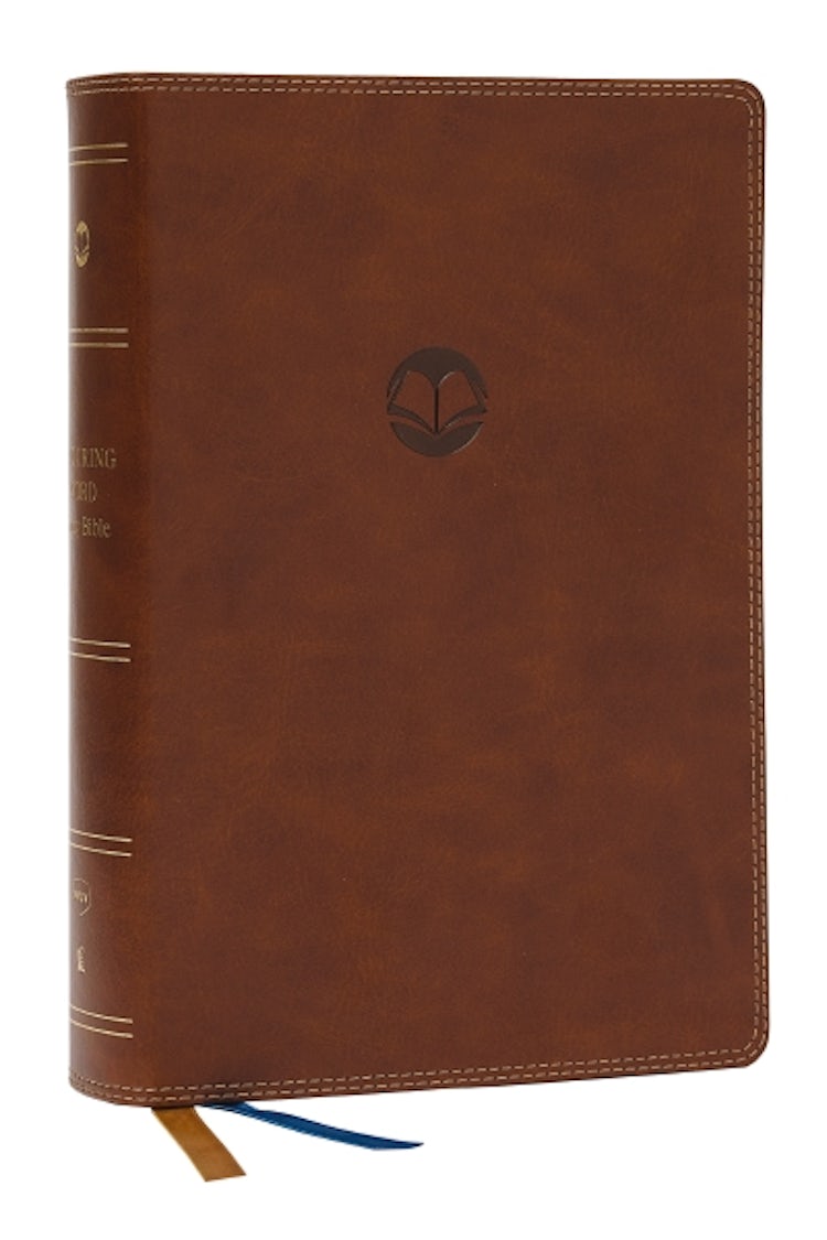 Cover image for Enduring Word Study Bible (NKJV, Brown, Red Letter, Comfort Print, Thumb Indexed), isbn: 9781400338030