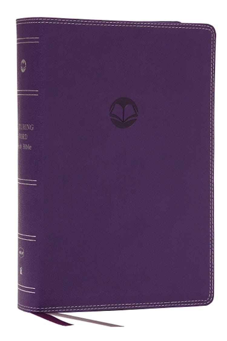 Cover image for Enduring Word Study Bible (NKJV, Purple, Red Letter, Comfort Print), isbn: 9781400338047