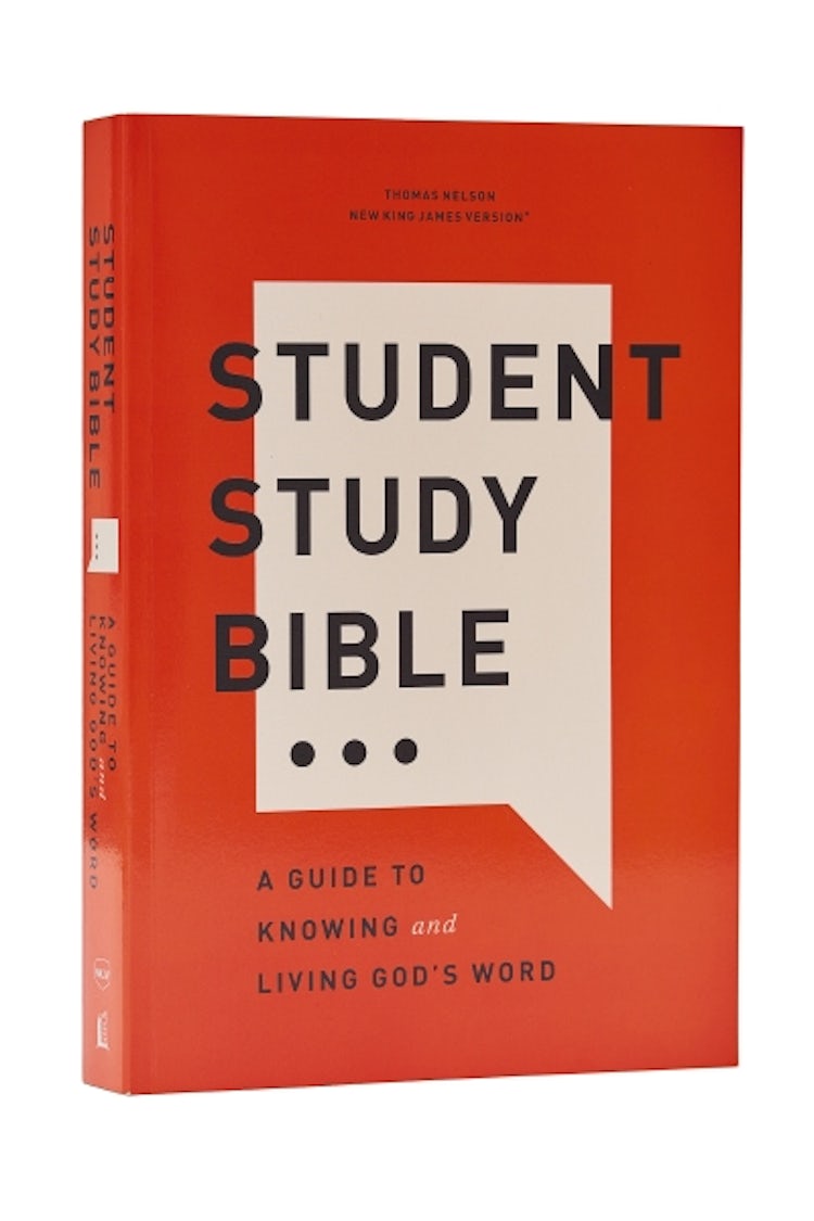 Cover image for The Student Study Bible: A Guide to Knowing and Living God's Word (NKJV, Red Letter, Comfort Print), isbn: 9781400340255