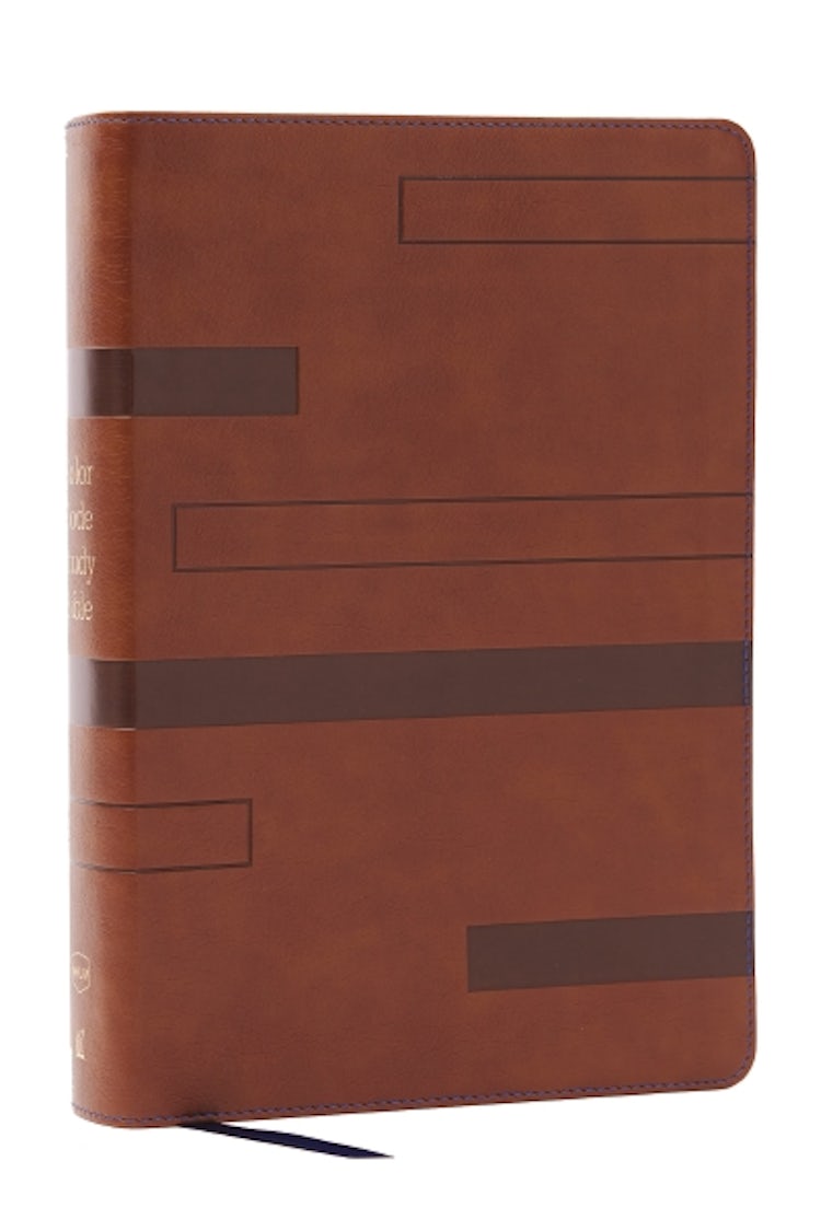 Cover image for Color Code Study Bible, Revealing God's Truth Color by Color (NKJV Brown, Red Letter), isbn: 9781400341399