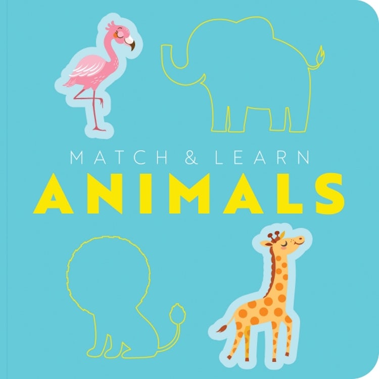 Cover image for Match & Learn: Animals  A Pop Out Shapes Book, isbn: 9781400344529
