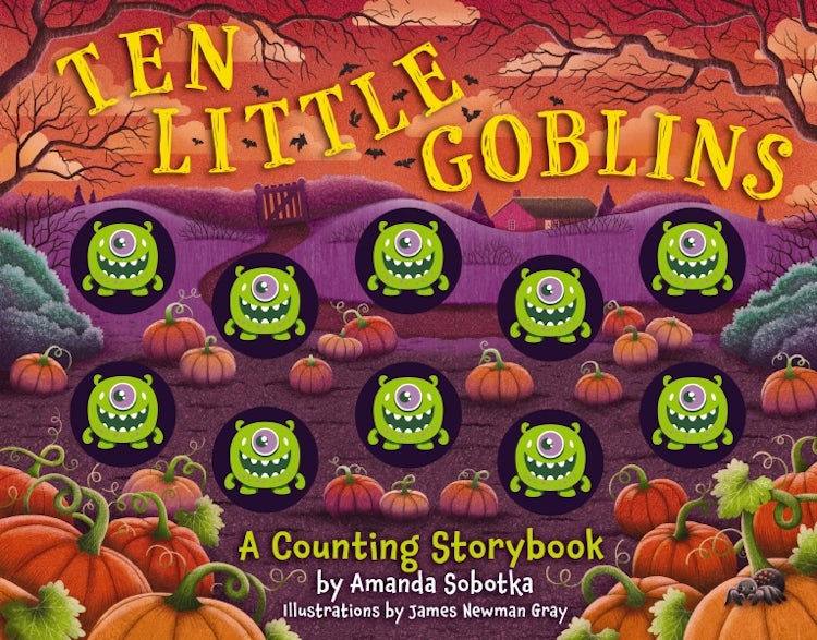 Cover image for Ten Little Goblins: A Counting Storybook, isbn: 9781400344543