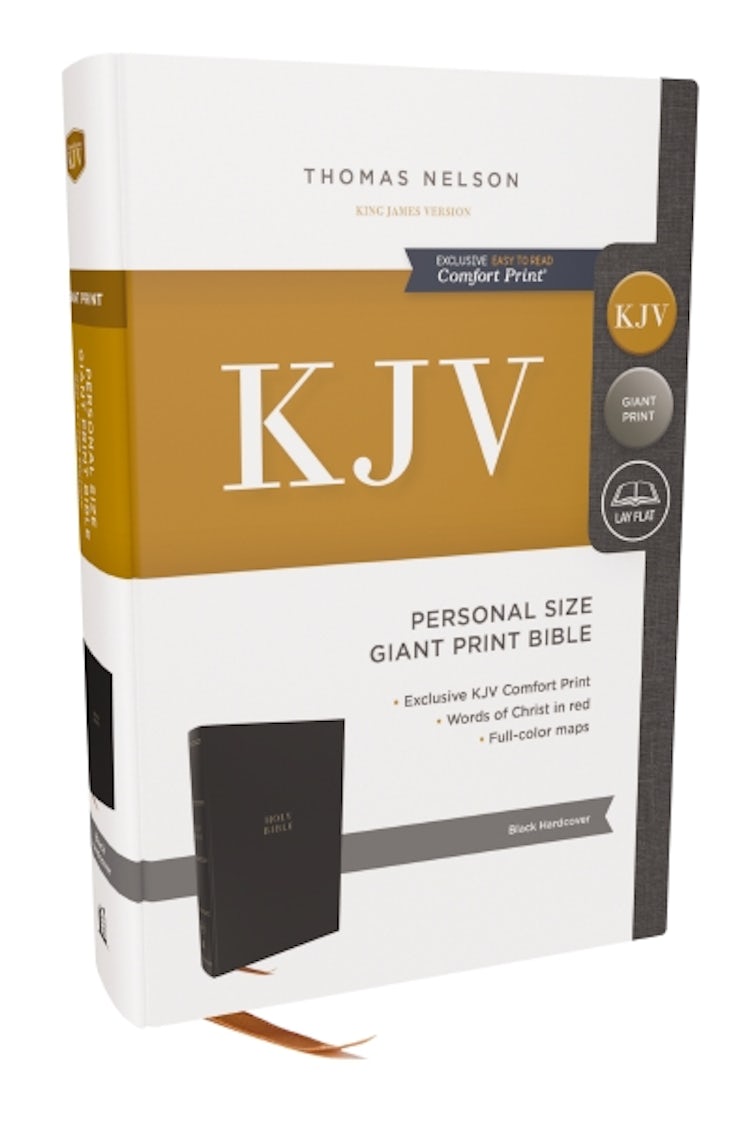 Cover image for KJV Holy Bible: Personal Size Giant Print, Red Letter, Comfort Print: King James Version, isbn: 9781400345472