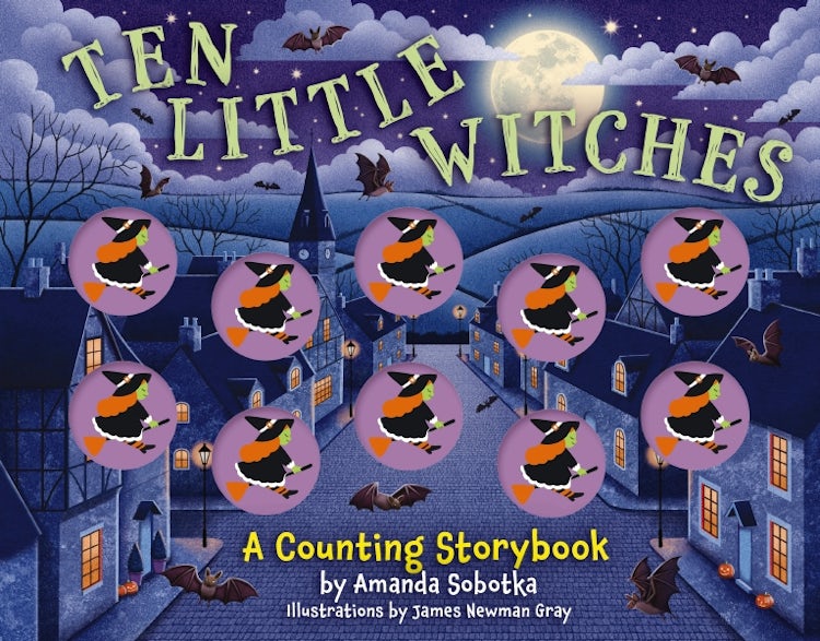 Cover image for Ten Little Witches: A Counting Storybook, isbn: 9781400346547