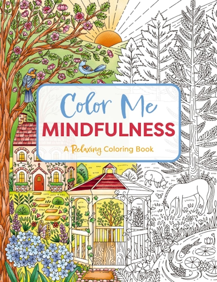 Cover image for Color Me Mindfulness: A Relaxing Coloring Book, isbn: 9781400347049