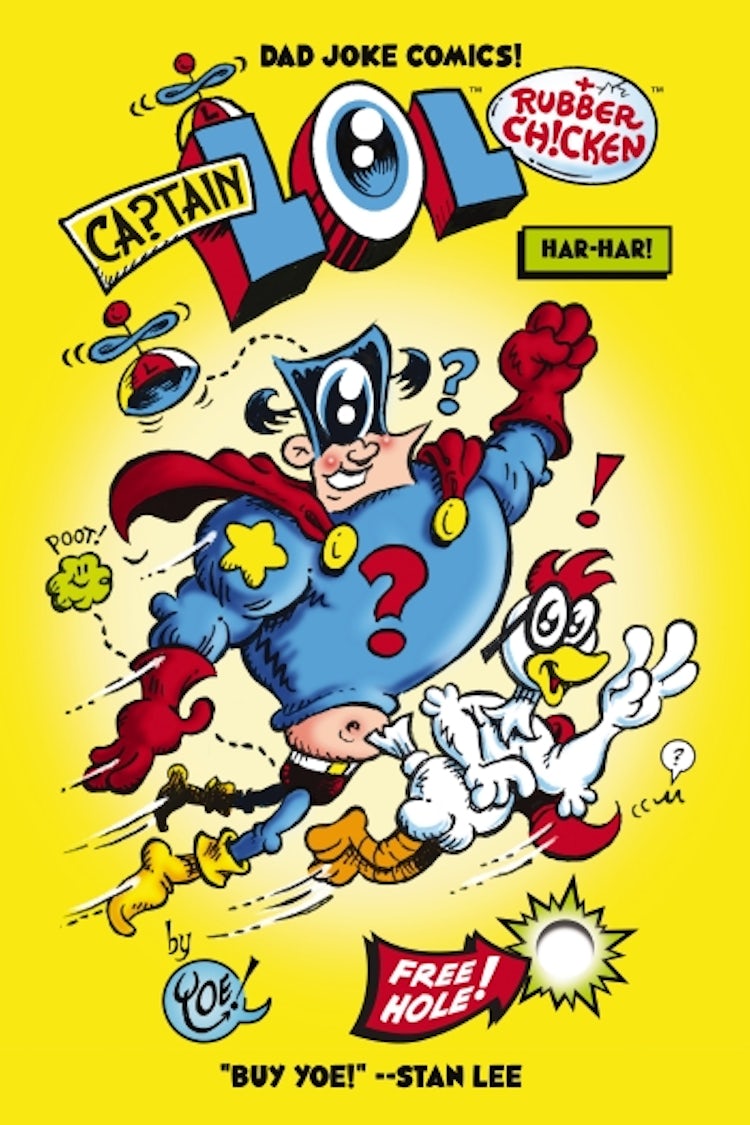 Cover image for Captain LOL and the Rubber Chicken: Superpowered Punch Lines For Kids, isbn: 9781400348947