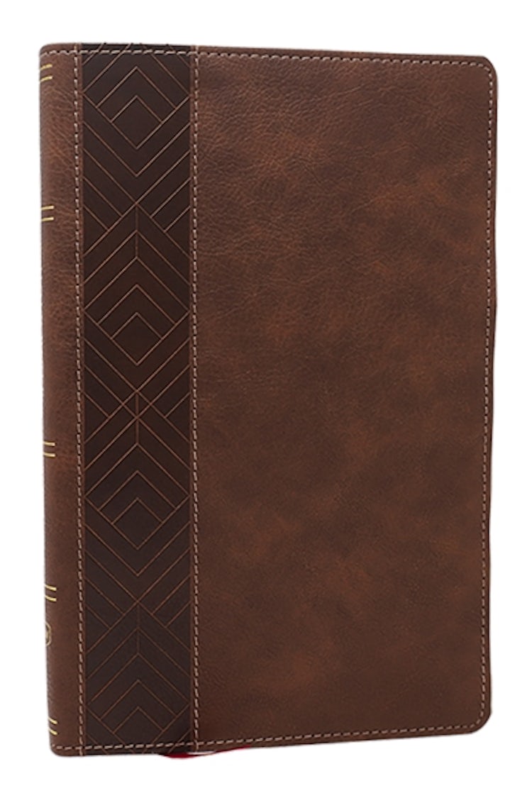 Cover image for KJV, Personal Size New Testament, Brown, Red Letter, Comfort Print, isbn: 9781400350063