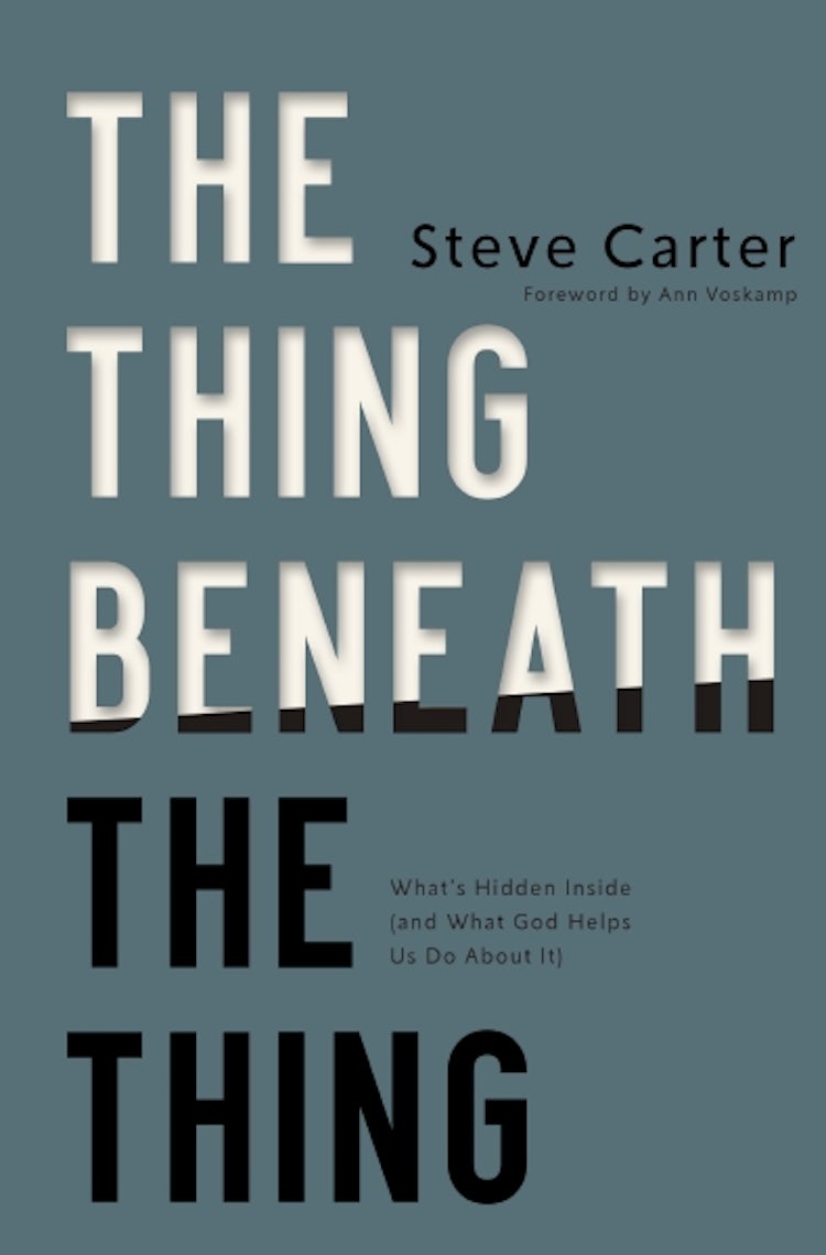 Cover image for The Thing Beneath the Thing: What's Hidden Inside (and What God Helps Us Do About It), isbn: 9781400350407