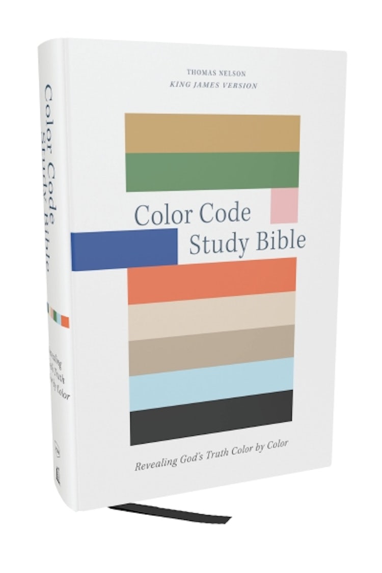 Cover image for Color Code Study Bible [KJV, Red Letter], isbn: 9781400350933