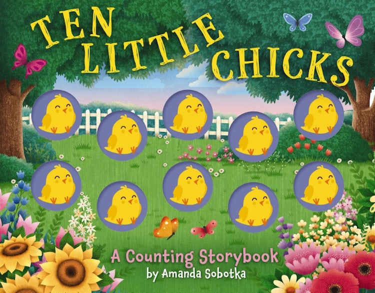 Cover image for Ten Little Chicks: A Counting Storybook, isbn: 9781400352050