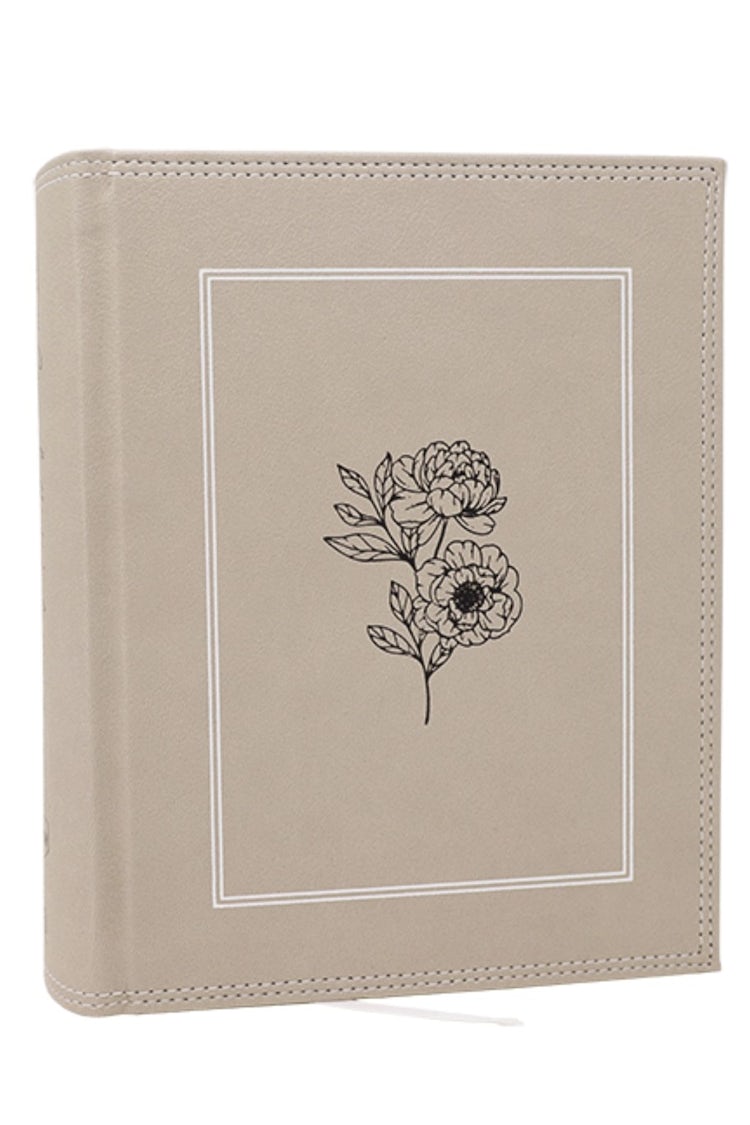 Cover image for NKJV, Journal The Word Bible: Reflect, Journal Or Create Art Next To Your Favorite Verses (stone Over Board, Red Letter, Comfort Print), isbn: 9781400352319