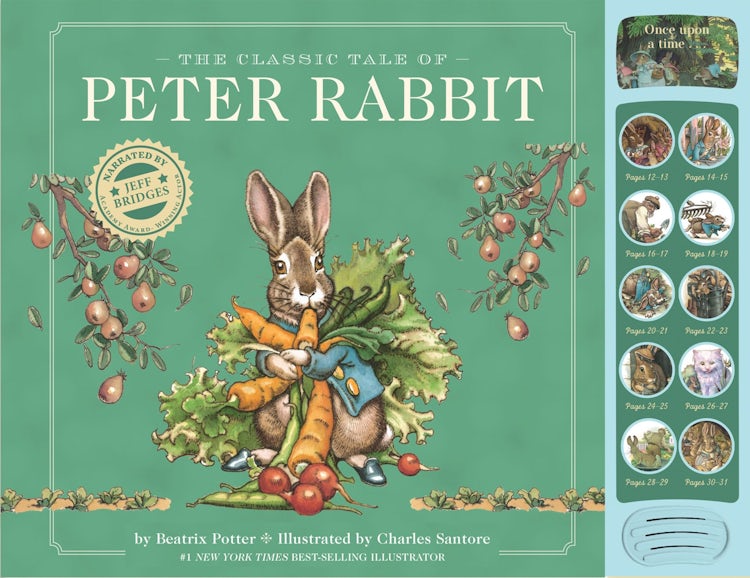 Cover image for The Classic Tale of Peter Rabbit: A Press & Play Storybook, isbn: 9781400353408
