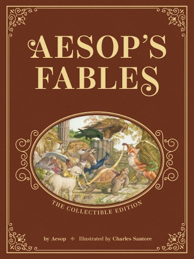 Cover image for Aesop's Fables: The Collectible Leather Edition, isbn: 9781400355617