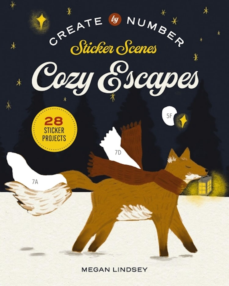 Cover image for Cozy Escapes: Create By Number, isbn: 9781400359721