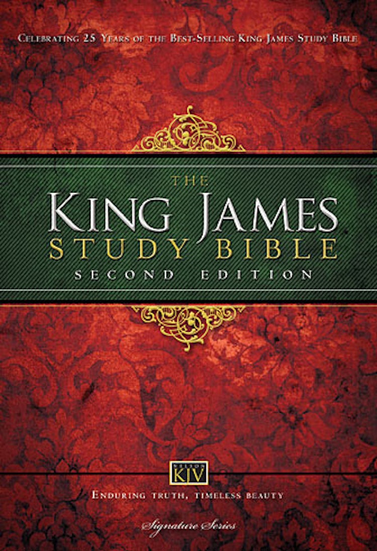 Cover image for King James Study Bible: Second Edition, isbn: 9781401679484