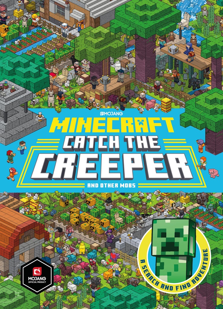 Cover image for Minecraft Catch the Creeper and Other Mobs: A Search and Find Adventure, isbn: 9781405291934