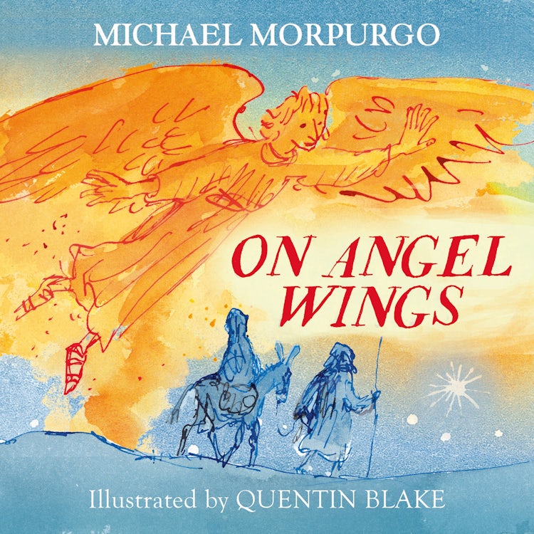 Cover image for On Angel Wings, isbn: 9781405293150