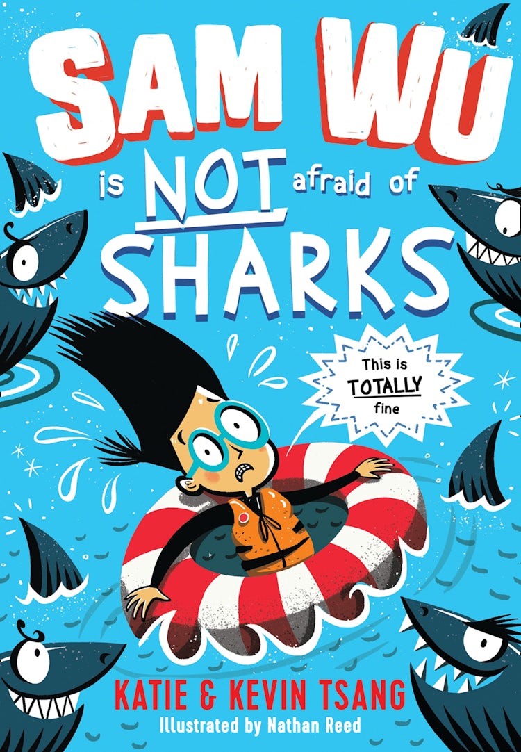 Cover image for Sam Wu is NOT Afraid of Sharks! (Sam Wu is Not Afraid), isbn: 9781405293648