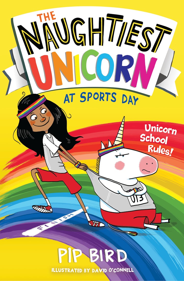 Cover image for The Naughtiest Unicorn at Sports Day, isbn: 9781405294799