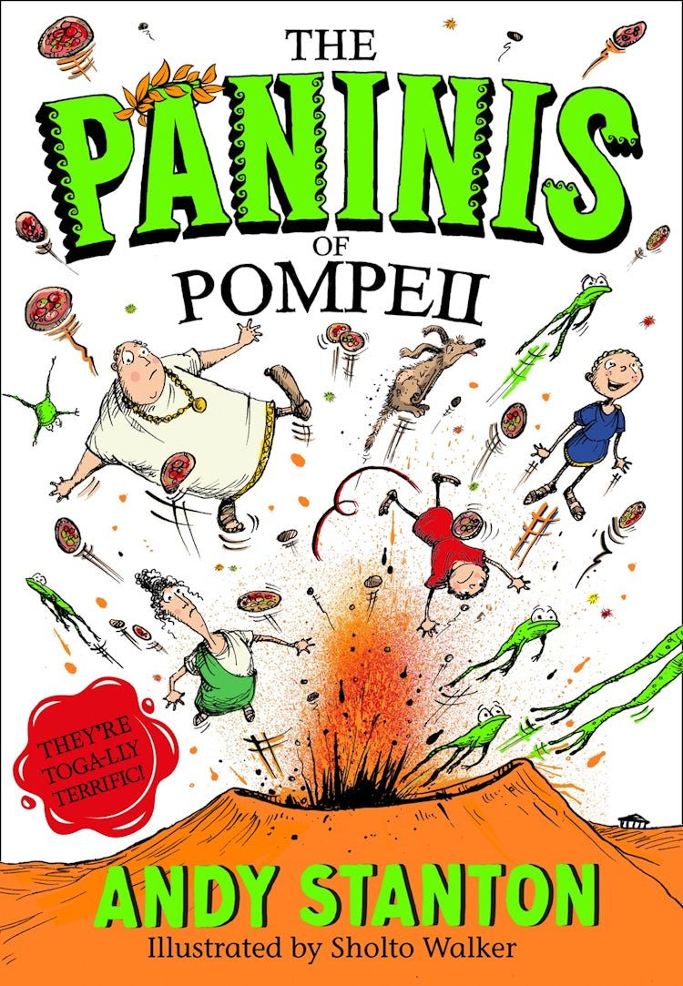 Cover image for The Paninis of Pompeii, isbn: 9781405294867