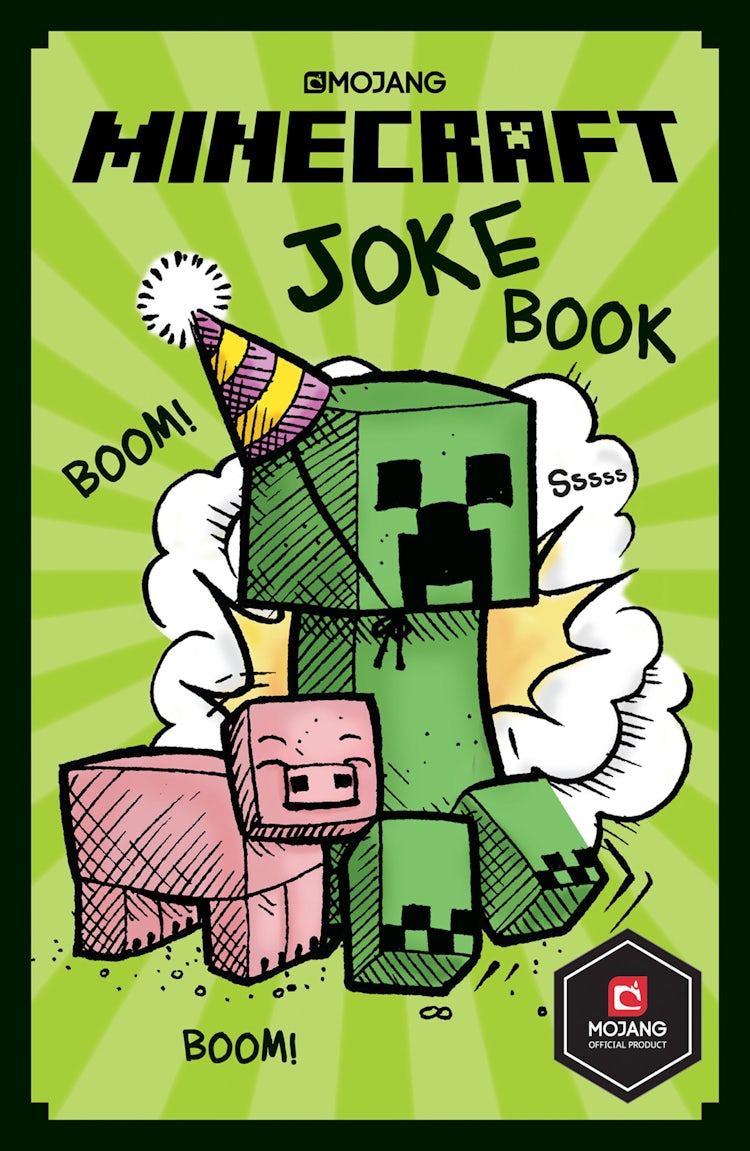 Cover image for Minecraft Joke Book, isbn: 9781405295253
