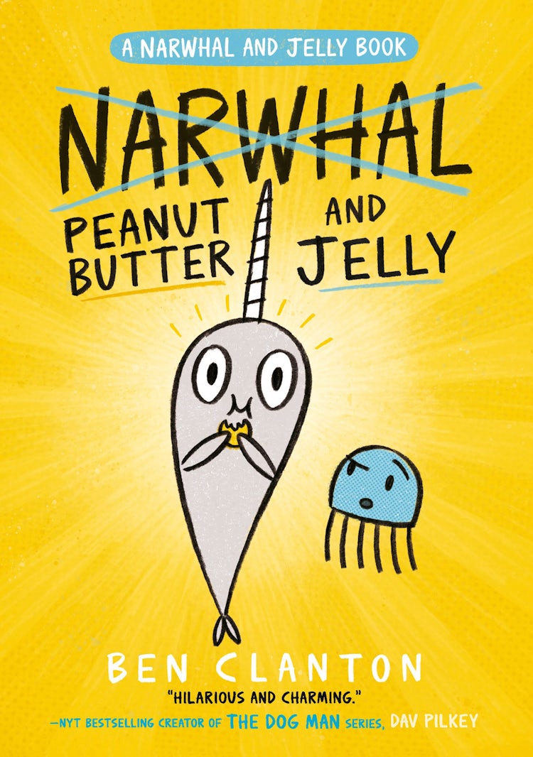 Cover image for Peanut Butter and Jelly (A Narwhal and Jelly Book, #3), isbn: 9781405295321