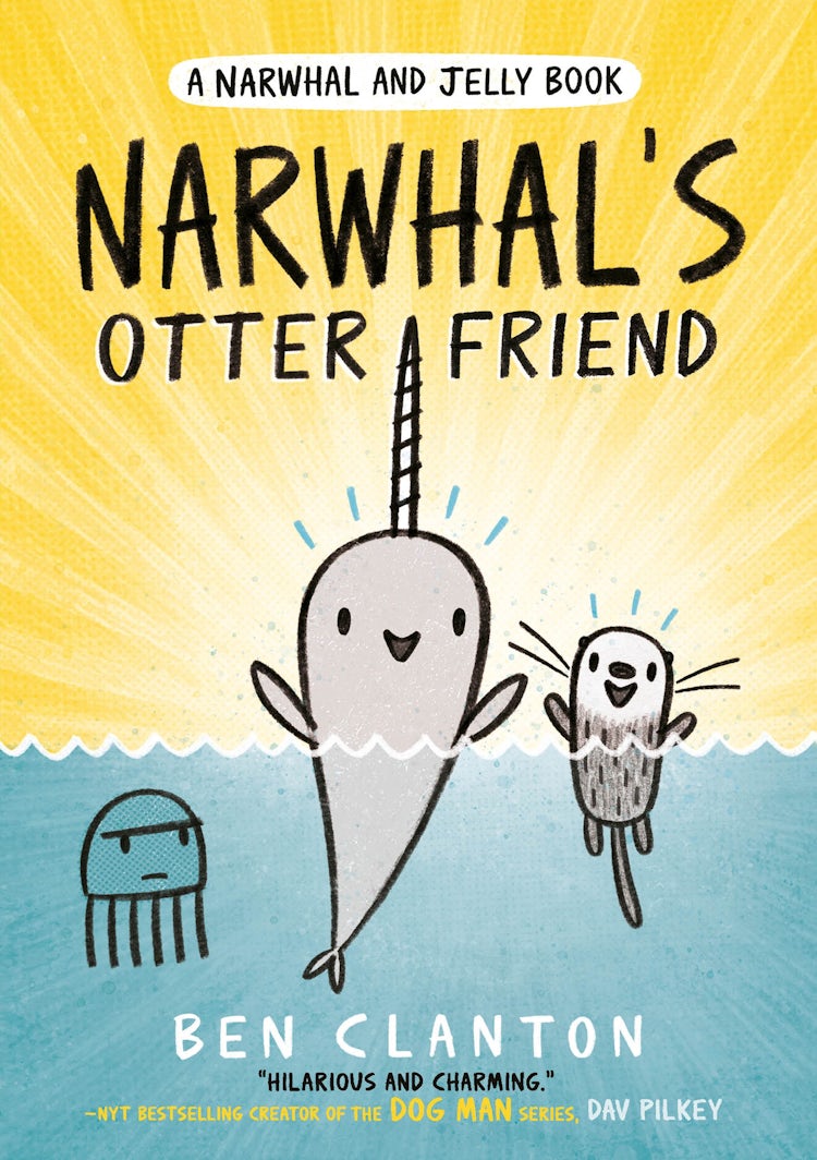 Cover image for Narwhal's Otter Friend (A Narwhal and Jelly Book, #4), isbn: 9781405295338