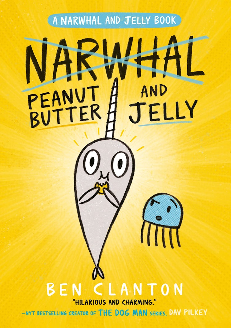 Cover image for Peanut Butter and Jelly (Narwhal and Jelly, Book 3), isbn: 9781405295369