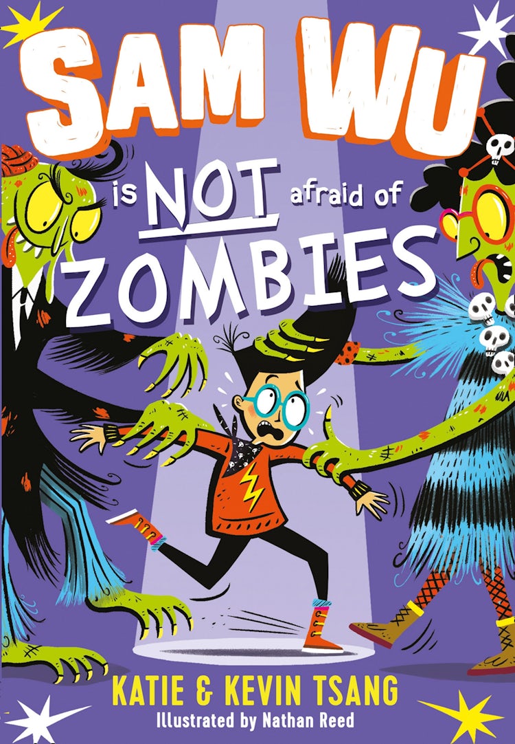 Cover image for Sam Wu is Not Afraid of Zombies (Sam Wu is Not Afraid), isbn: 9781405295734