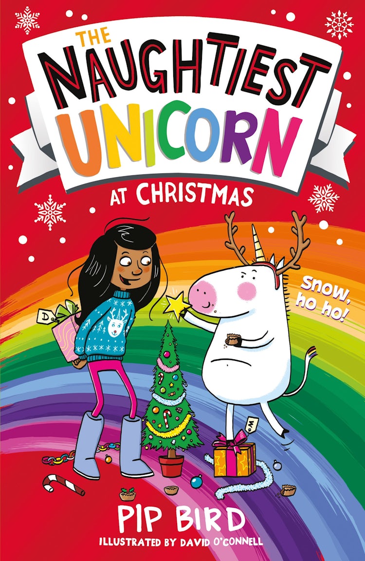 Cover image for The Naughtiest Unicorn at Christmas, isbn: 9781405295949