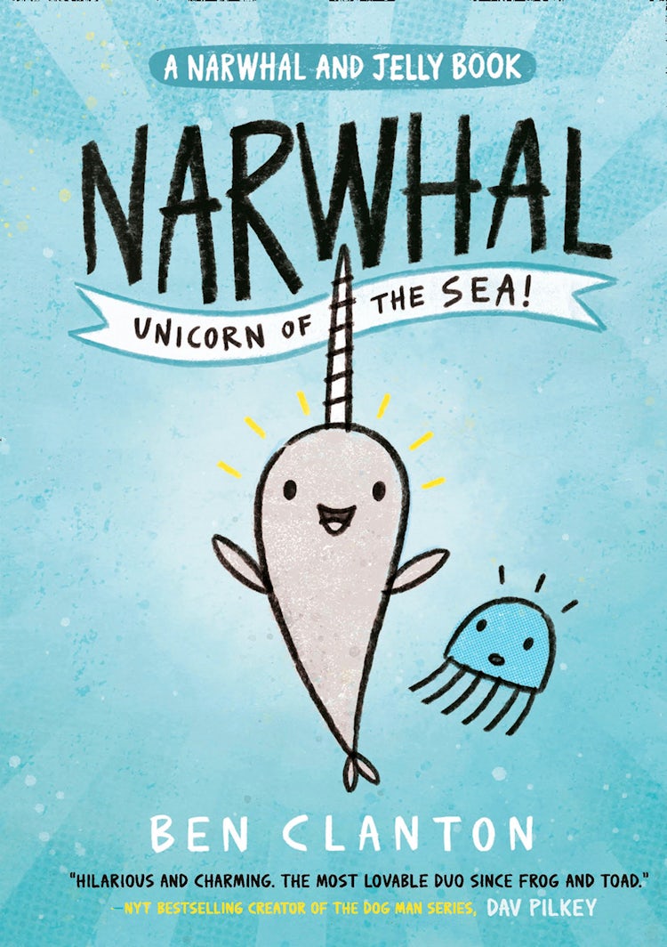 Cover image for Narwhal: Unicorn of the Sea! (Narwhal and Jelly, Book 1), isbn: 9781405296069