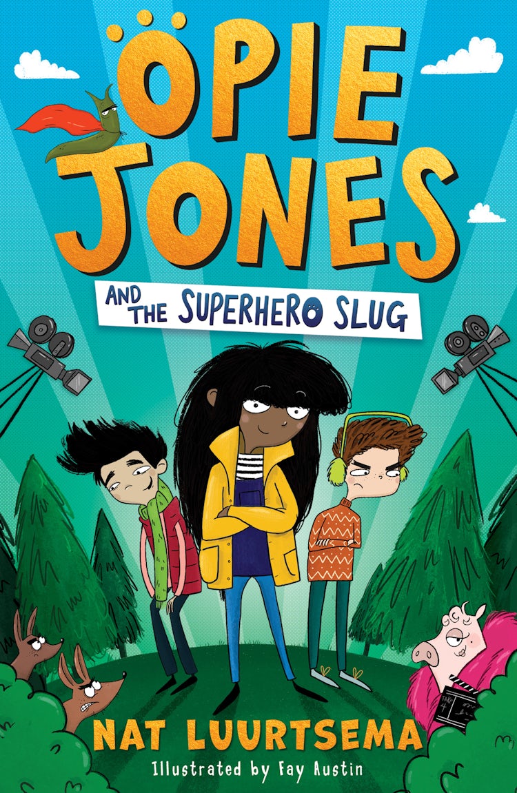Cover image for Opie Jones and the Superhero Slug, isbn: 9781405296106