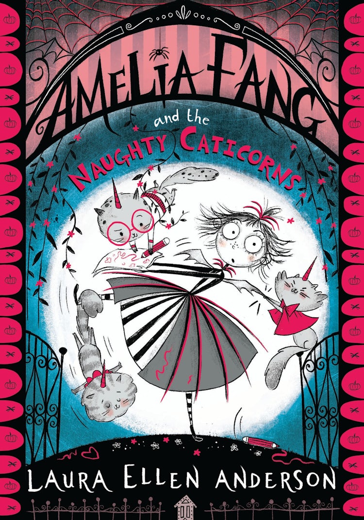 Cover image for Amelia Fang and the Naughty Caticorns, isbn: 9781405297035