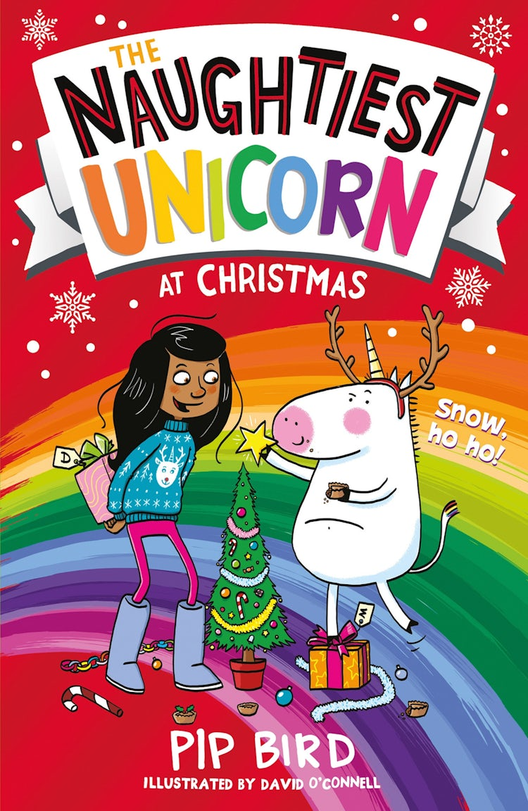 Cover image for The Naughtiest Unicorn at Christmas (The Naughtiest Unicorn series), isbn: 9781405297059