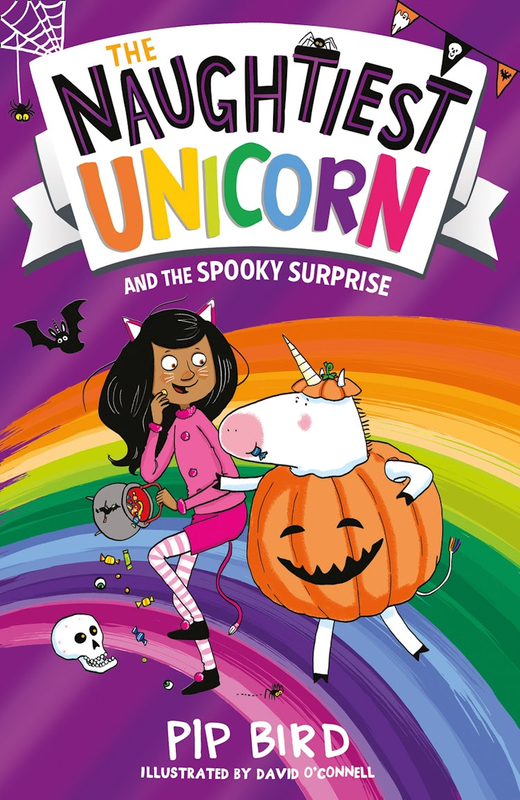 Cover image for The Naughtiest Unicorn and the Spooky Surprise (The Naughtiest Unicorn series), isbn: 9781405297219