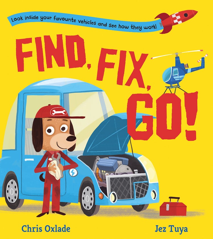Cover image for Find, Fix, Go!, isbn: 9781405297257