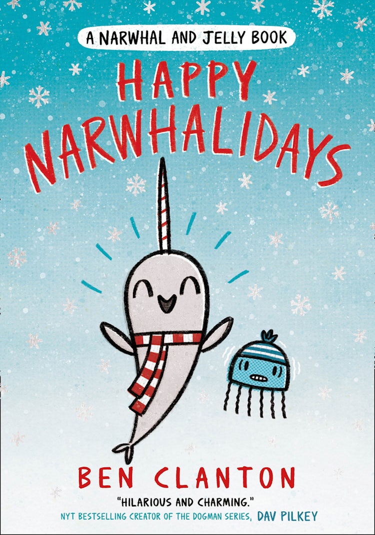 Cover image for Happy Narwhalidays (Narwhal and Jelly, Book 5), isbn: 9781405297509