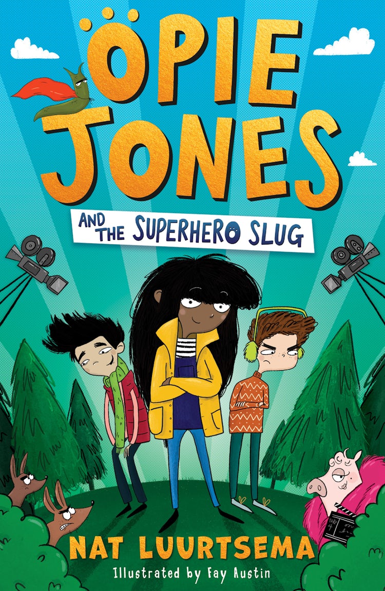 Cover image for Opie Jones and the Superhero Slug, isbn: 9781405297578