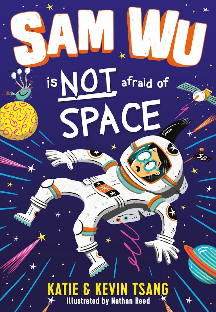Cover image for Sam Wu is NOT Afraid of Space! (Sam Wu is Not Afraid), isbn: 9781405297622