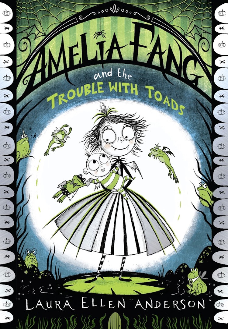 Cover image for Amelia Fang and the Trouble With Toads, isbn: 9781405297691