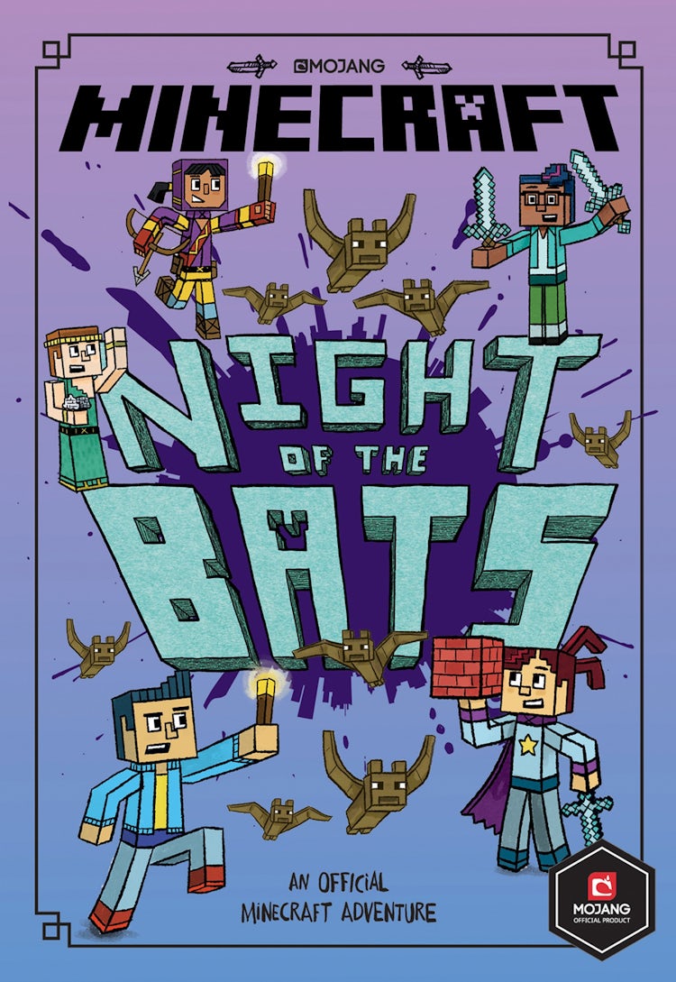 Cover image for Minecraft: Night of the Bats (Woodsword Chronicles #2), isbn: 9781405298315
