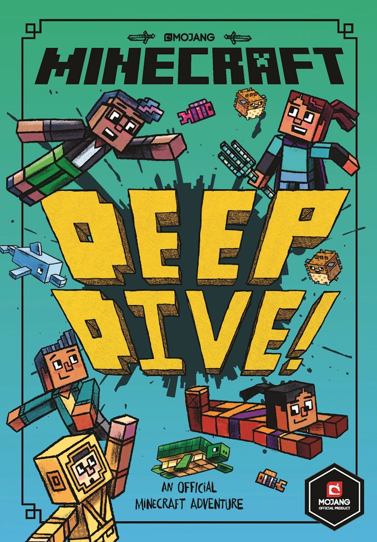 Cover image for Minecraft: Deep Dive (Woodsword Chronicles, Book 3), isbn: 9781405298339
